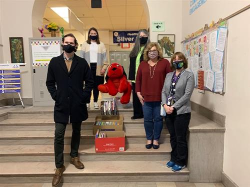 Peraton Team donates books!