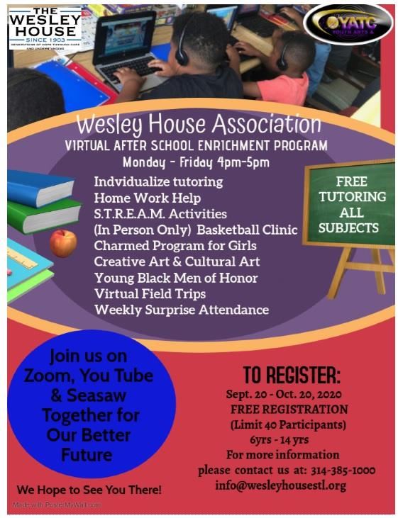 Wesley House Association After School Program 