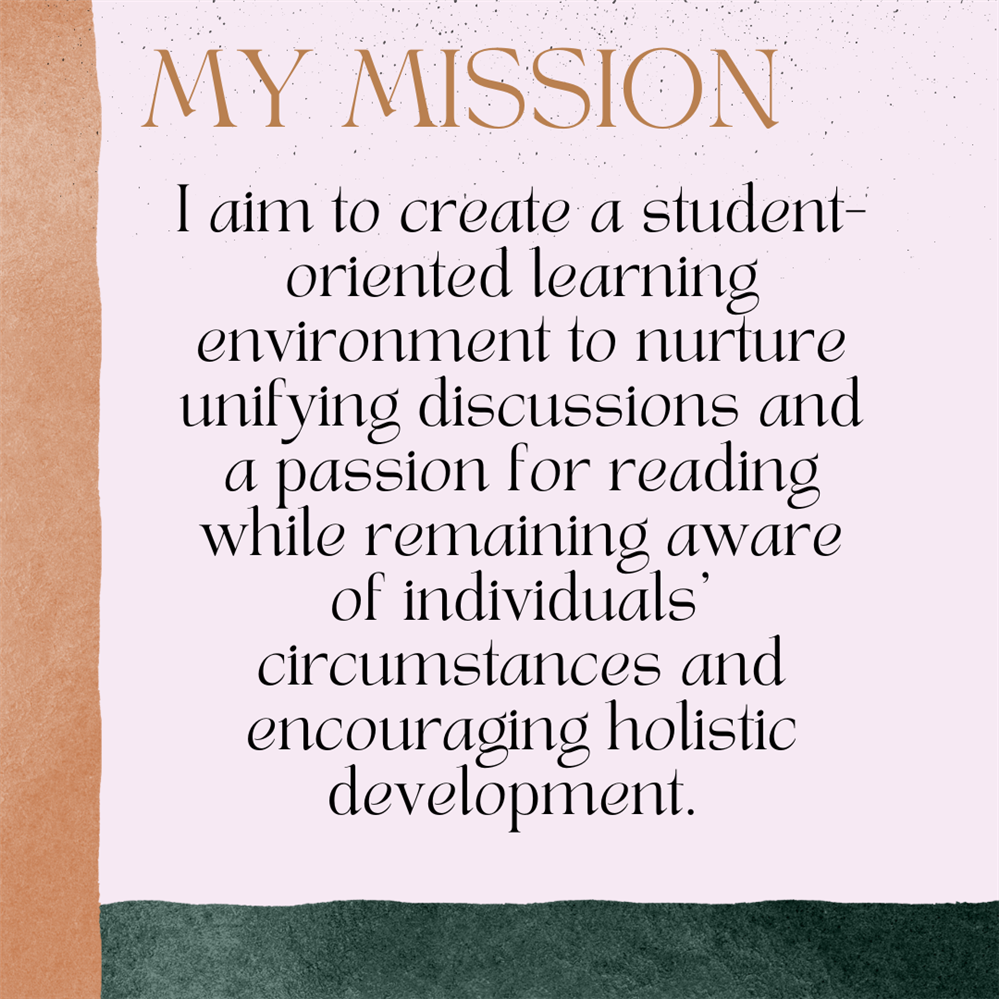 My Mission Statement