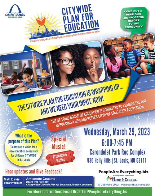 Citywide Plan Meeting Flyer