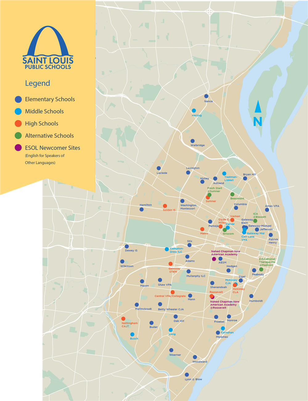 District Map / SLPS District Map