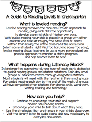 Leveled Reading 