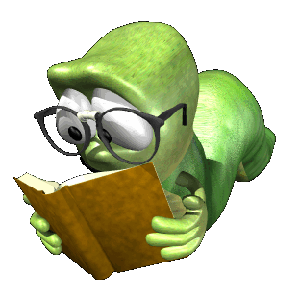 Animated Bookworm