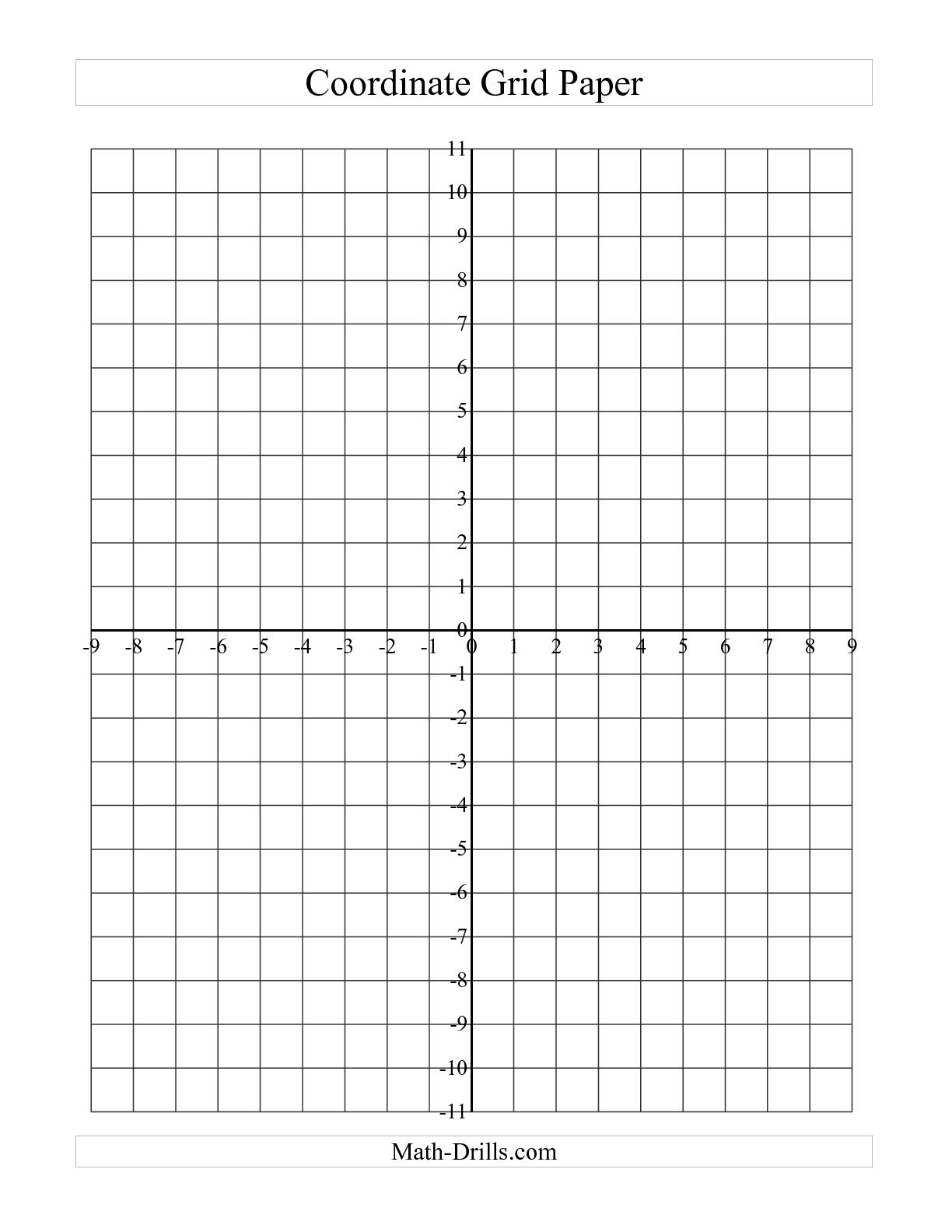 printable graph paper 4 per page