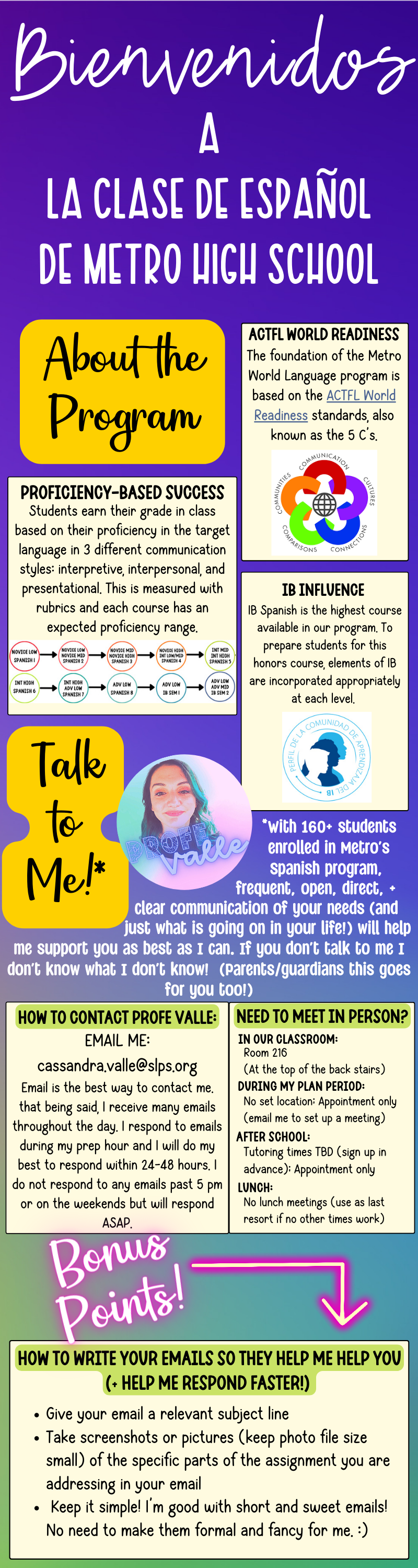 Welcome page
