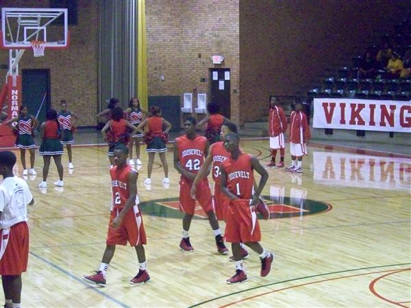 Rough High School Basketball Game Rough High School Basketball Game